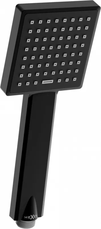 Mexen R-45 sprchová hlavica 1-funkčná, čierna - 79545-70