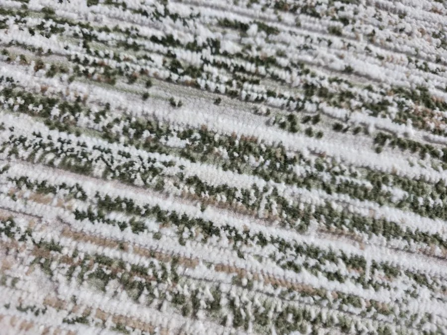 DC Koberec Exclusive 412 krémová zelená Rozmer: 160×220 cm