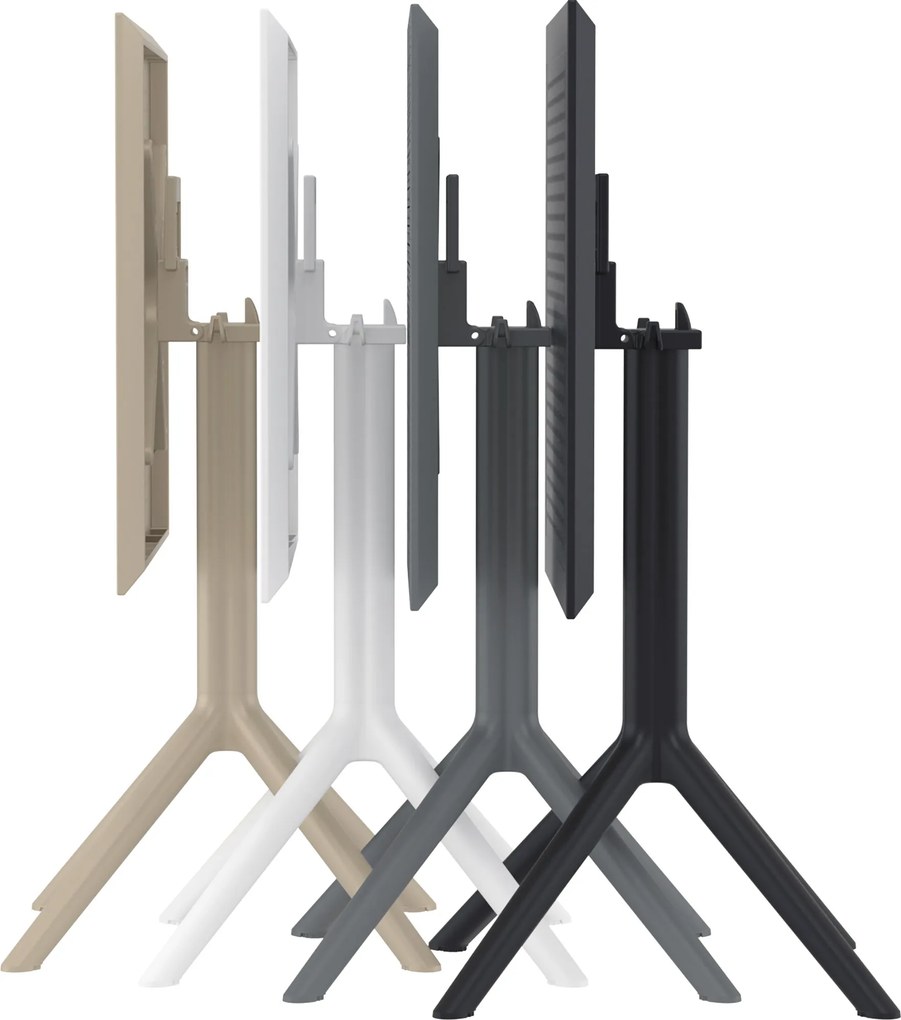 Skladací stôl Sky square - čierna