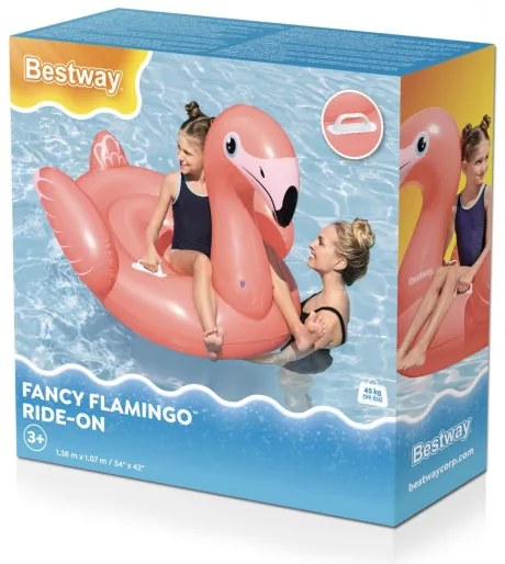Nafukovačka Bestway 41525 plameniak 138x107 cm