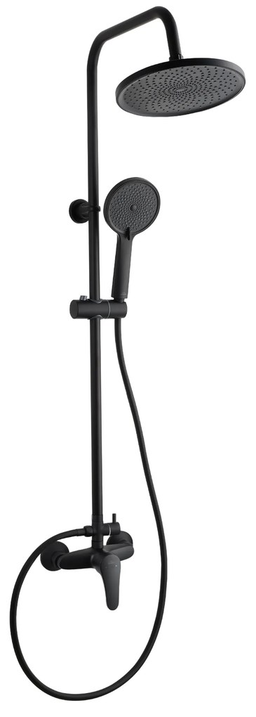 Invena Kalymnos, sprchová súprava s pákovou batériou, čierna matná, INV-AU-28-004-V Leták: https://cloud.invena.pl/s/nnXaZKg3crBrRkz/download?path=%2FPliki%20do%20strony%20www%2FAU-28-004-V/Inne/AU-28-004-V-ulotka-ENG…