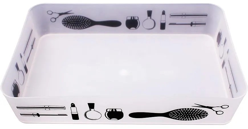 Organizér makeup 25,2x16,6x5cm čierny