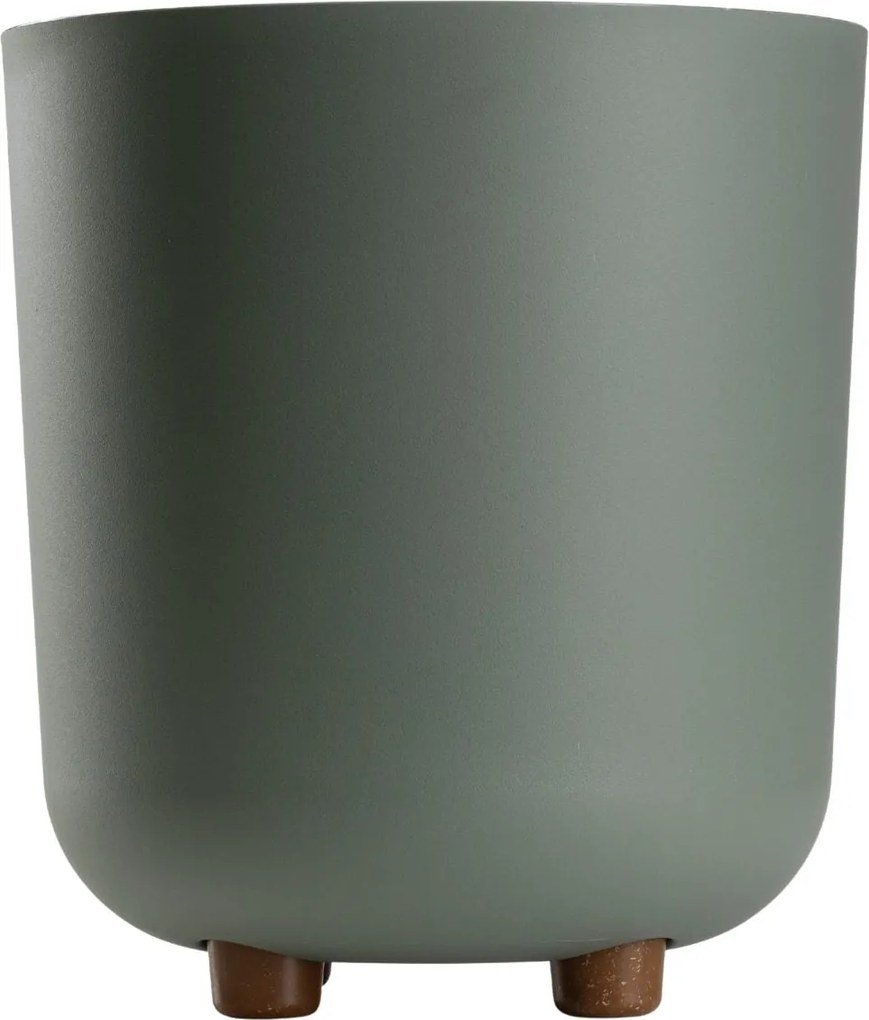 PLASTOVÝ KVETINÁČ TERRA 24X27,5 CM MÄTOVÁ