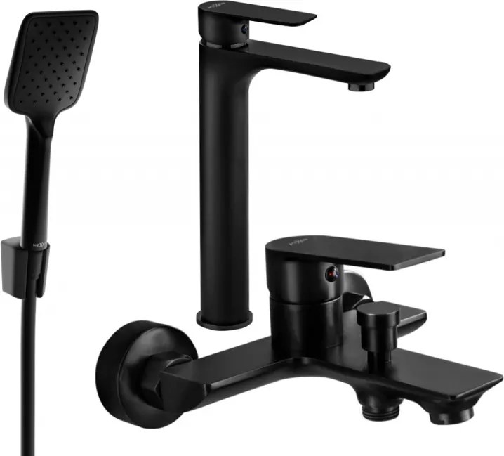 Mexen Alfa R62 vaňová súprava, čierna - 745713R62-70