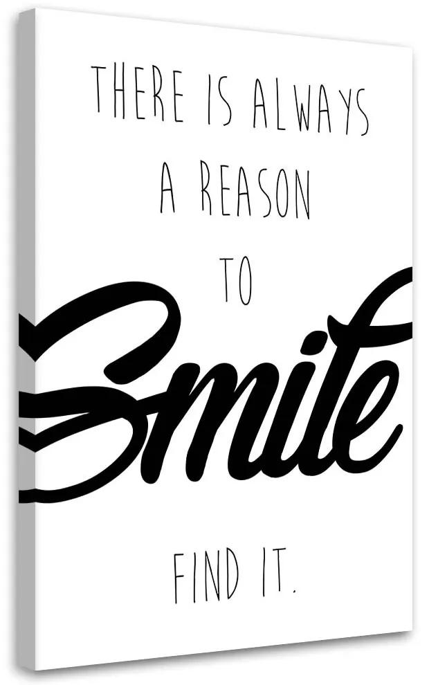 Gario Obraz na plátne Vždy sa nájde dôvod na úsmev - Nikita Abakumov Rozmery: 40 x 60 cm