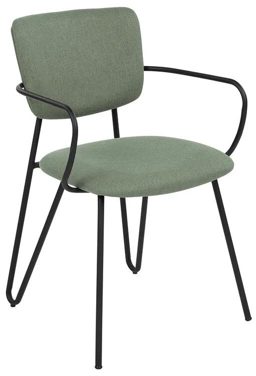 Set 2 ks jedálenských stoličiek Emmanuelle (zelená). Vlastná spoľahlivá doprava až k Vám domov. 1078715