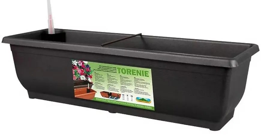 Kvetináč Samonav Torenie 50 cm/antracit