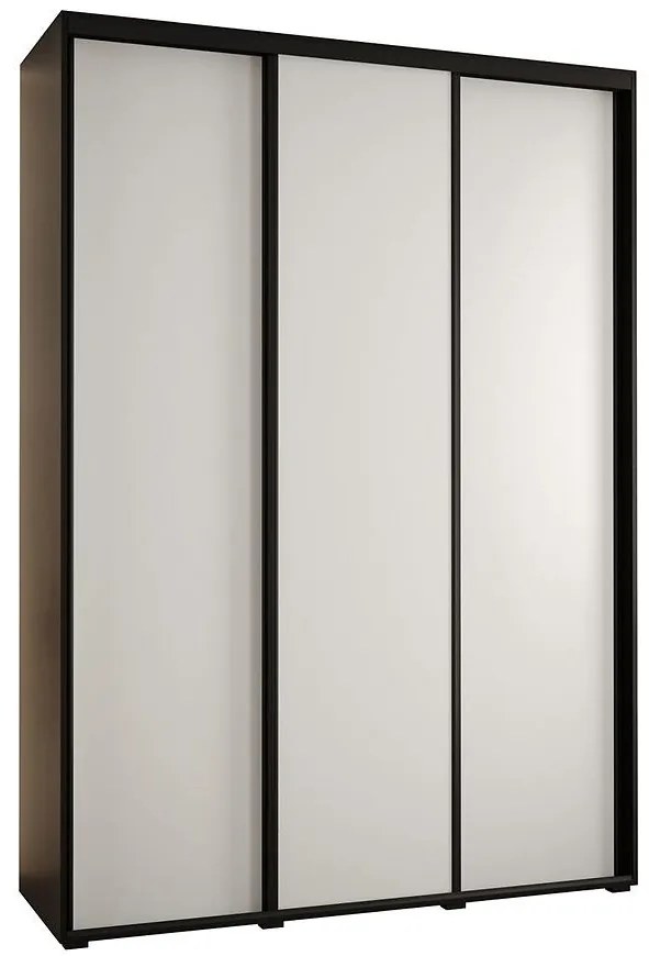 Skriňa 45 Canaris 1 190 čierna/biela/čierna