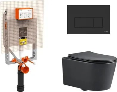 Závesný wc set SAT Brevis na zamurovanie SIKOVZB1