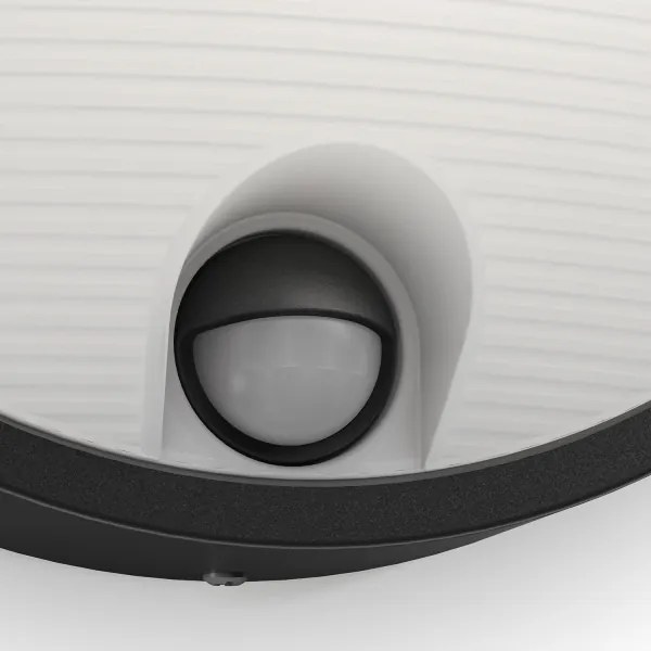 Philips 17297/30/16 -LED Vonkajšie svietidlo so senzorom YARROW 1xLED/6W/230V IP44