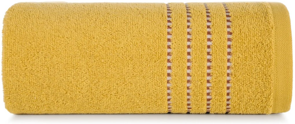 FROTÉ UTERÁK FIORE 50X90 CM HORČICOVÁ