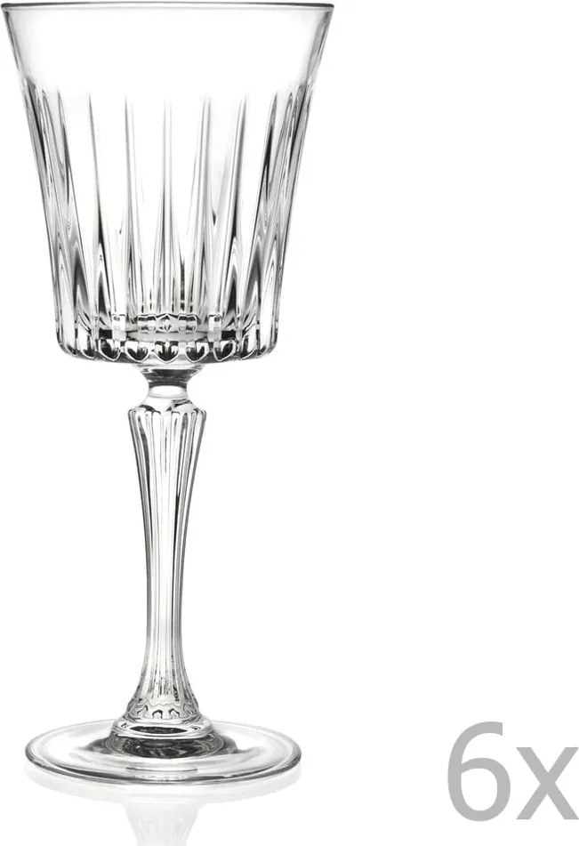 Súprava 6 pohárov na sekt RCR Cristalleria Italiana Coco, 300 ml
