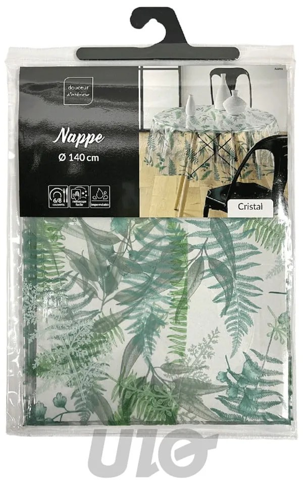 Umývateľný obrus ø 140 cm Aurea – douceur d'intérieur