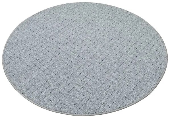 Koberec ZEMBLA 73 sivý / grafitový kruh