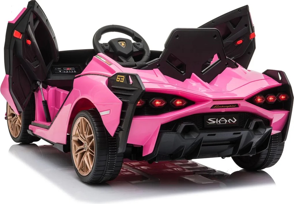 Ramiz Lamborghini SIAN Ružové vozidlo