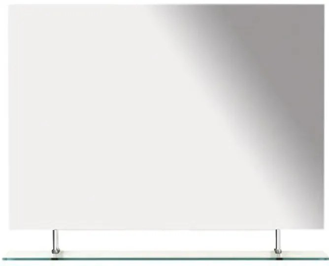 Sapho Sapho, WEGA zrkadlo 1000x800mm, s policou, 60092