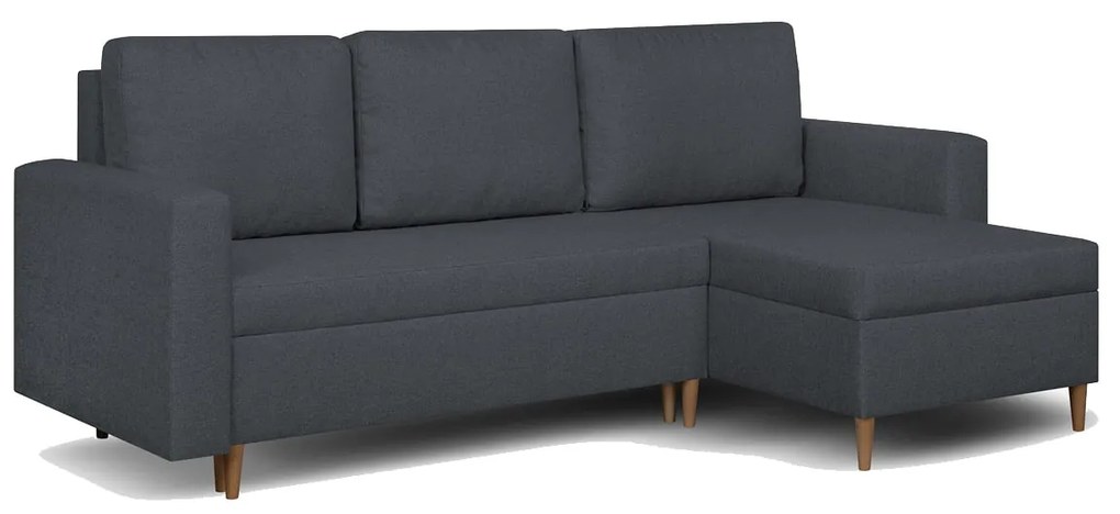 Rohová sedacia súprava s funkciou spania Keno Sivá