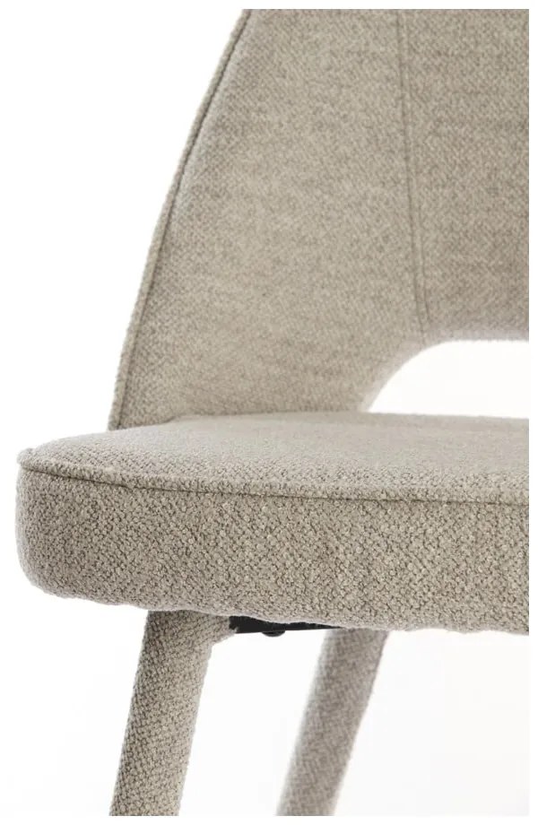 Svetlosivá jedálenská stolička Djeslin – Light & Living