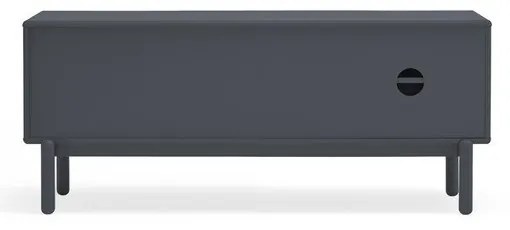 Tmavosivý TV stolík 140x56 cm Corvo - Teulat