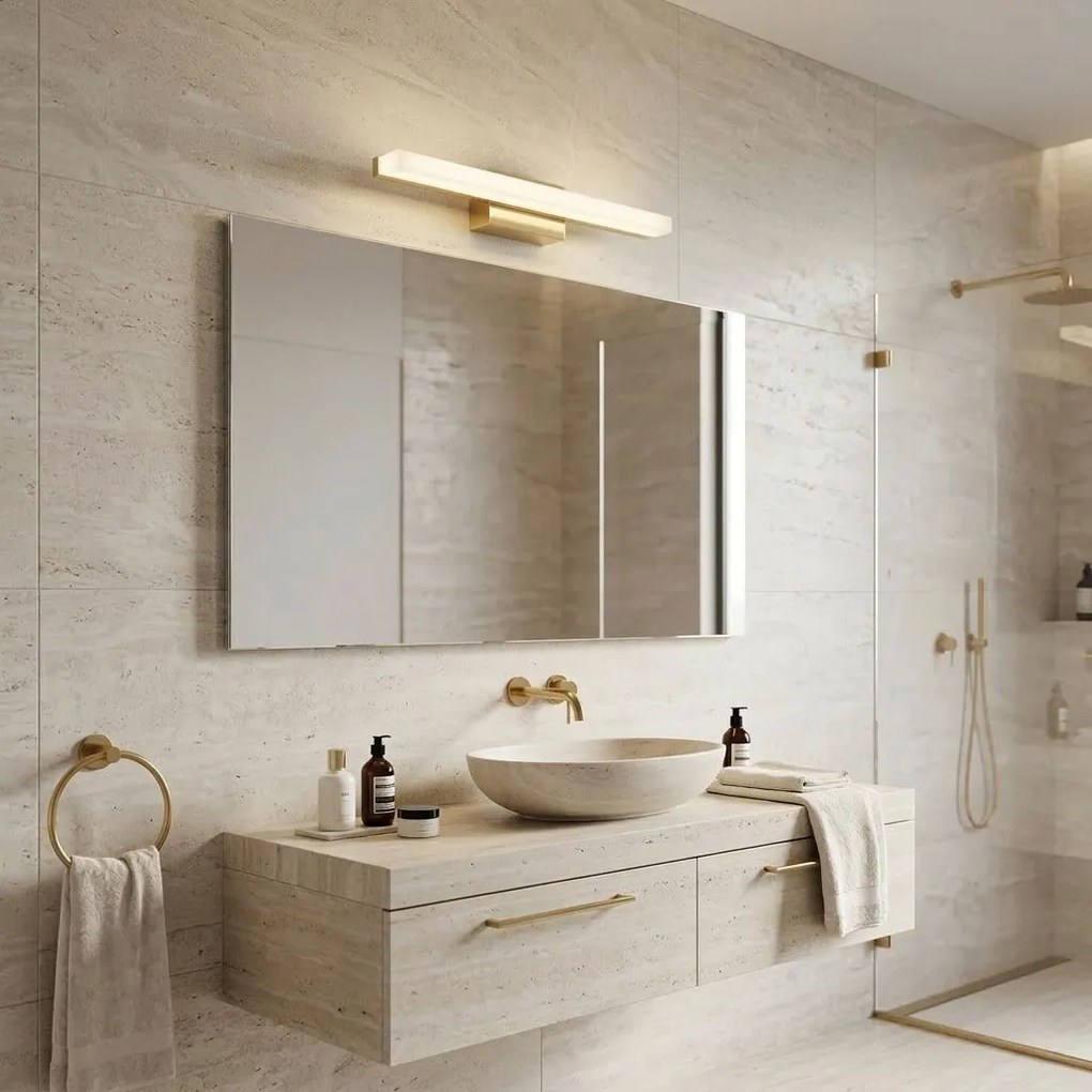 Toolight Rea, Nástenné svietidlo LED 60CM APP1849-1W GOLD, OSW-66003