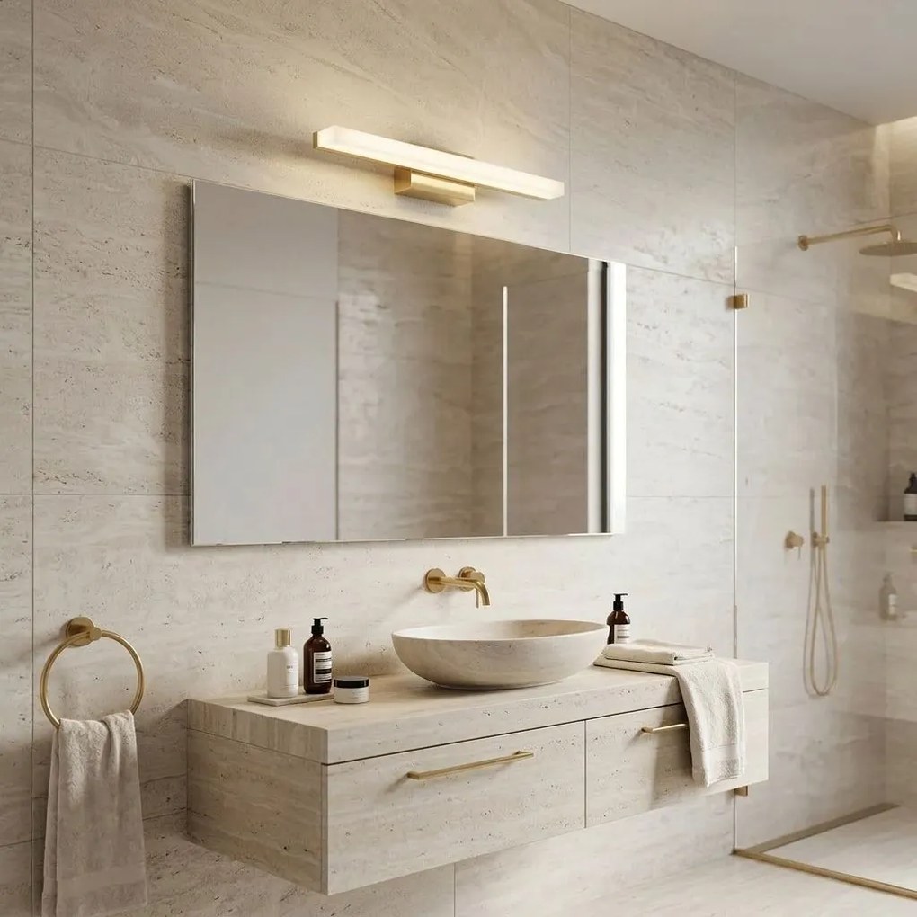 Toolight Toolight, Nástenné svietidlo LED 60CM APP1849-1W GOLD, OSW-66003