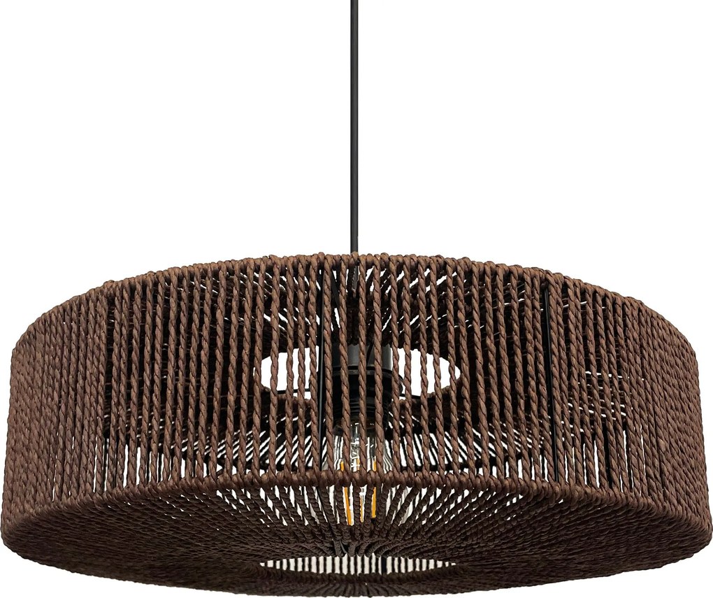 Toolight Toolight, stropné svietidlo 1xE27 APP1295-1CP, hnedá, OSW-02425