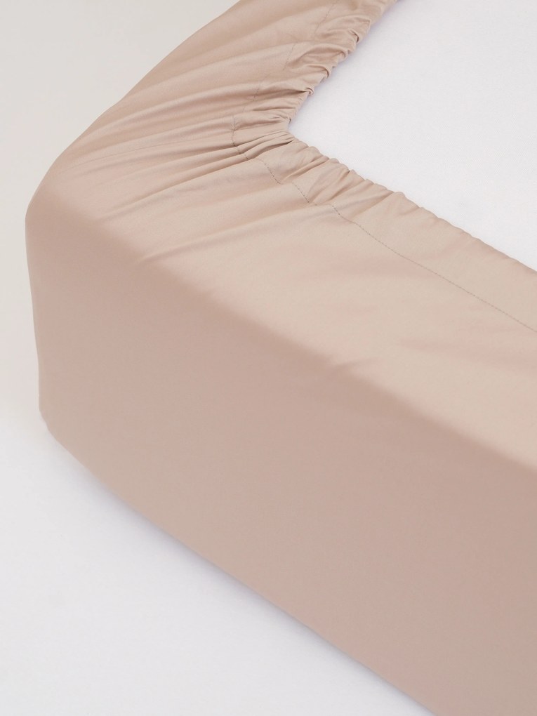 Saténová plachta Diana 120 × 200 cm - cappuccino