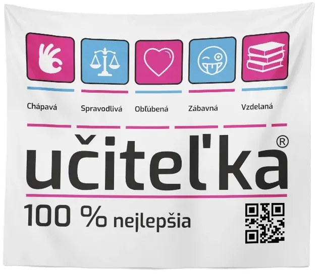 Sablio Deka Učiteľka: 150x120 cm