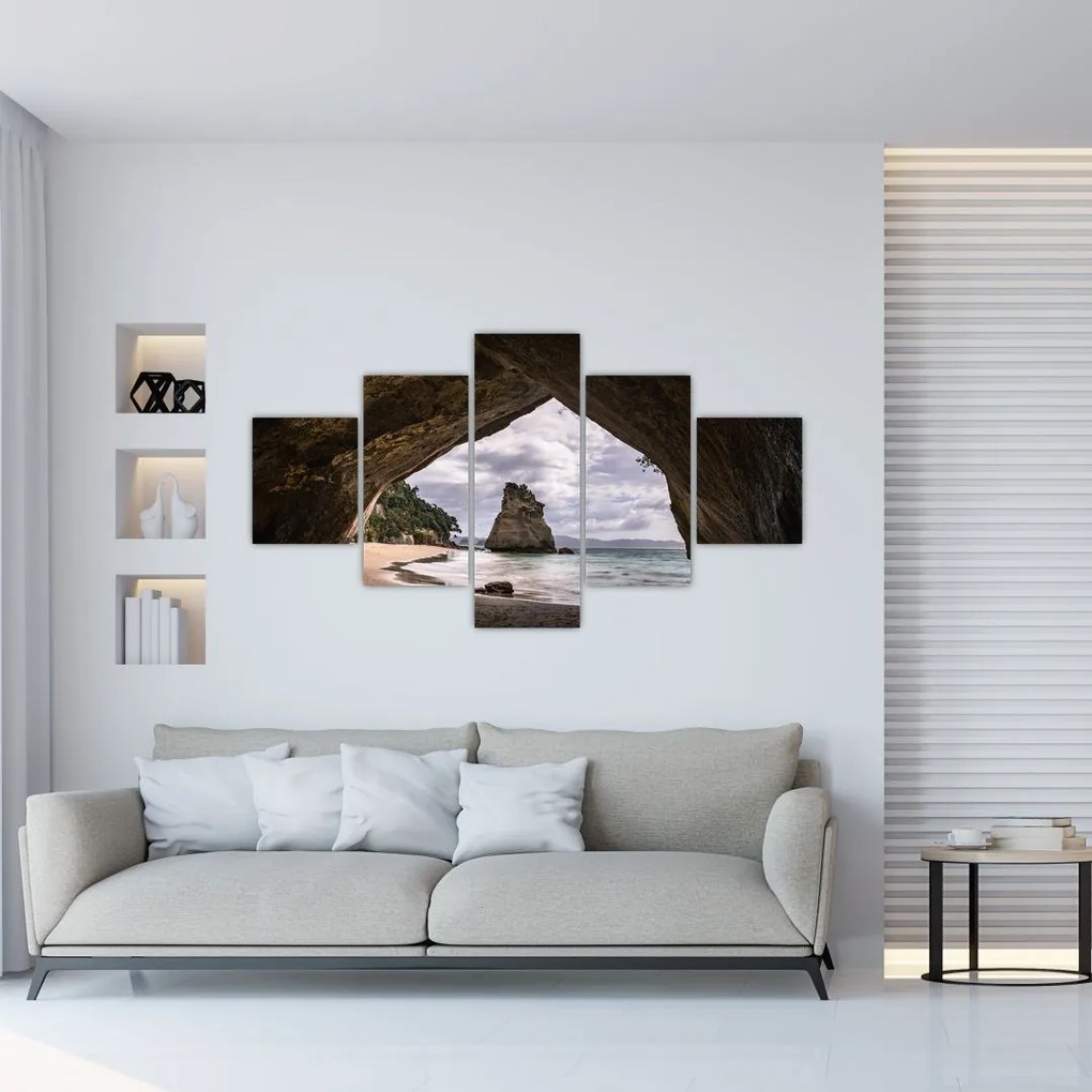 Obraz z jaskyne, Nový Zéland (125x70 cm), 40 ďalších rozmerov