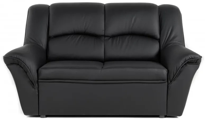 Kožená sedacia súprava DUBAJ LUX 3+2+1, tm. modrá (K-58)