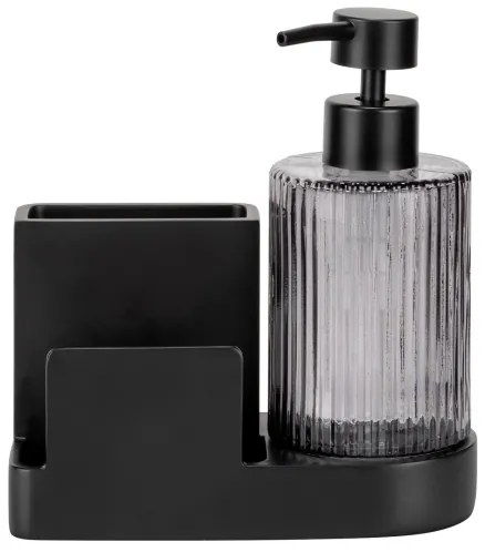 WENKO 54654100 - Organizér PINA 16x17 cm čierny