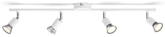 Philips - Bodové svietidlo LIMBALI 4xGU10/50W/230V biela