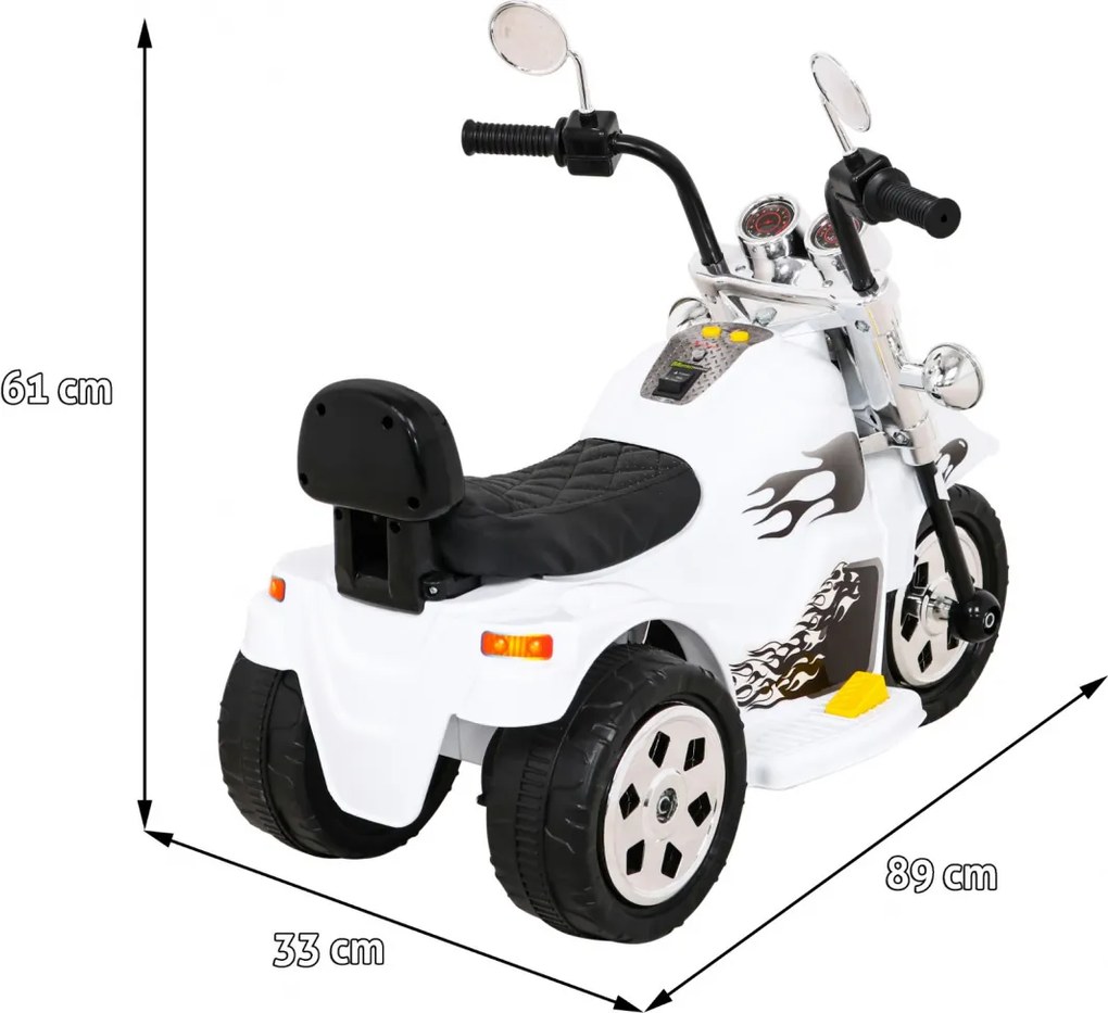 Ramiz Motocykel Hot Chopper Biela