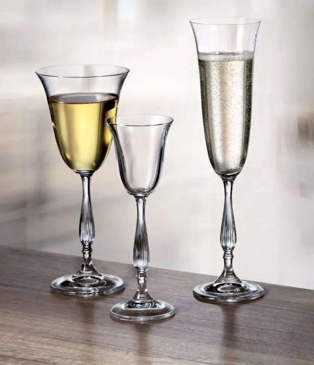 Crystalite Bohemia poháre na šampanské Fregata 190 ml 6KS