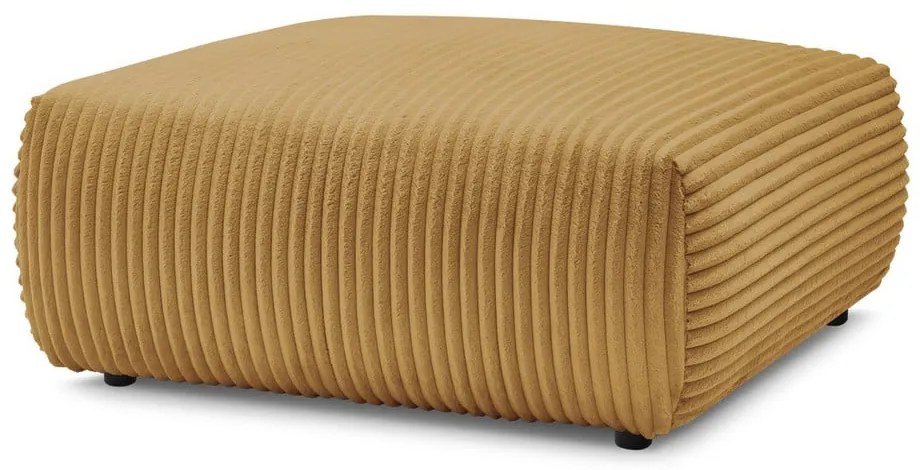 Menčestrová podnožka v horčicovej farbe Lucien – Bobochic Paris