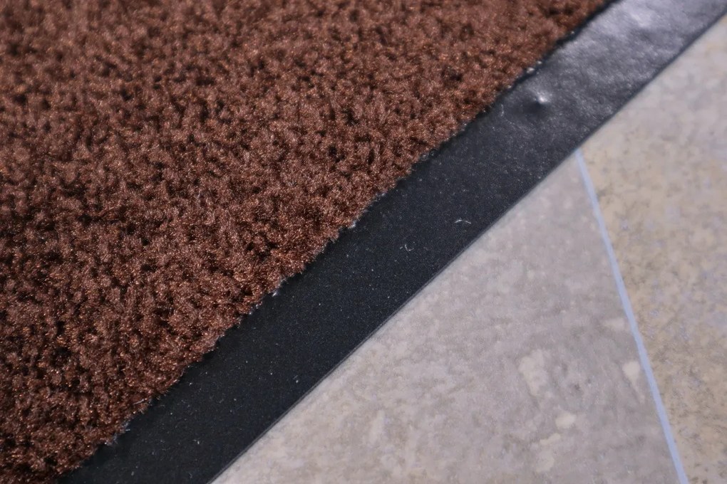 Rohožka Care & Clean brown, 60x90, hnedá, chodba / predsieň, Rinos bv