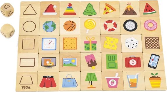 Sada na učenie tvarov Viga 44506 puzzle