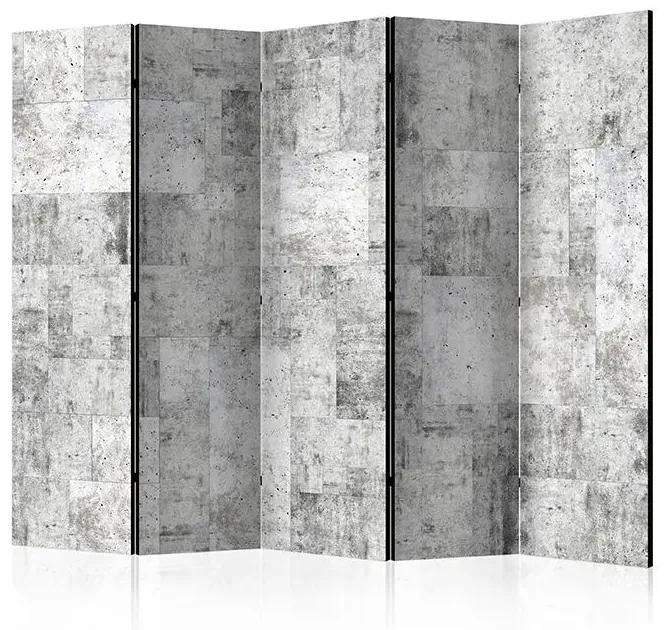 Paraván - Concrete: Grey City II [Room Dividers]