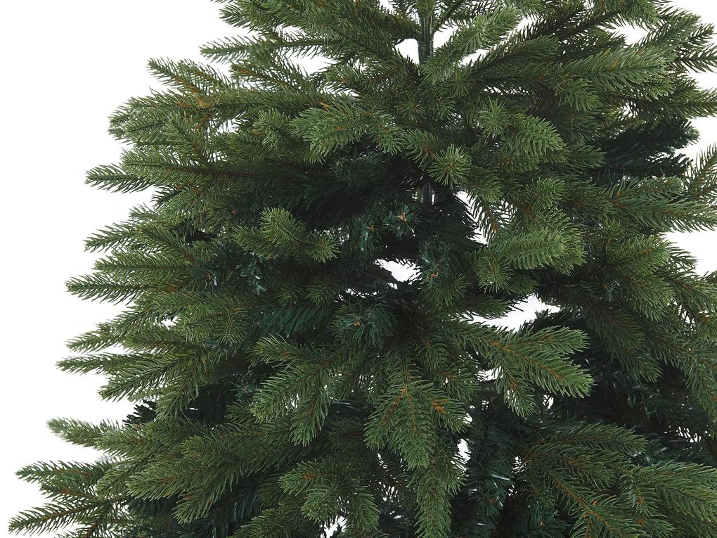Umelý vianočný stromček 180 cm zelený HUXLEY Beliani