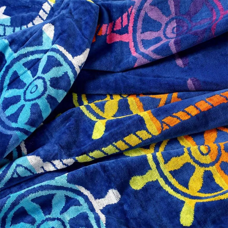 Bavlnená plážová osuška KORMIDLO 90 x 180 cm