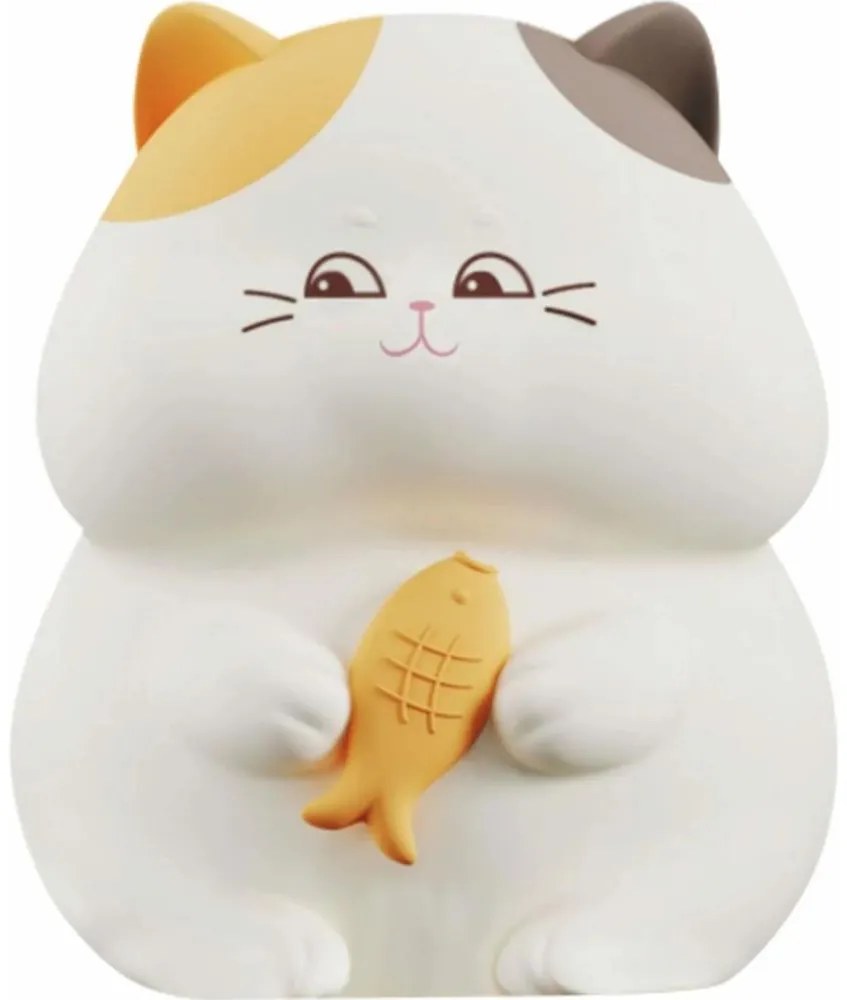 LED RGBW Stmievateľná detská dotyková lampa GATTO LED/1W/3,7V 1200 mAh