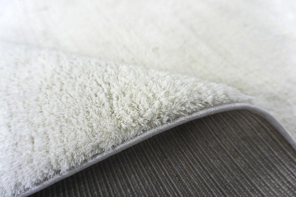 Berfin Dywany, Kusový koberec MICROSOFT 8301 White, 60x100, biela, obývacia izba