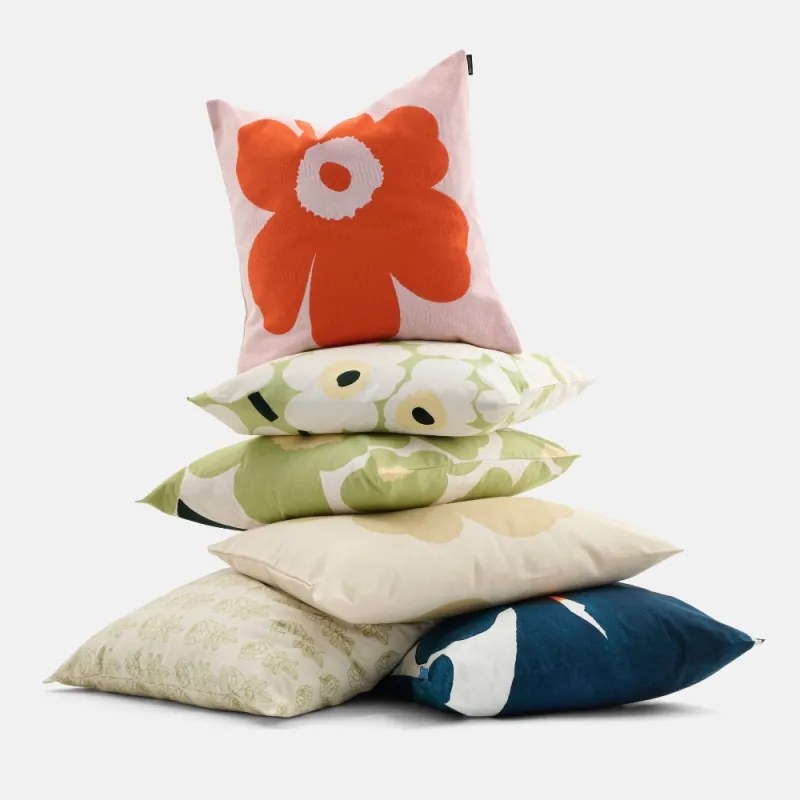 Obliečka na vankúš Unikko 40x60, bielo-béžová