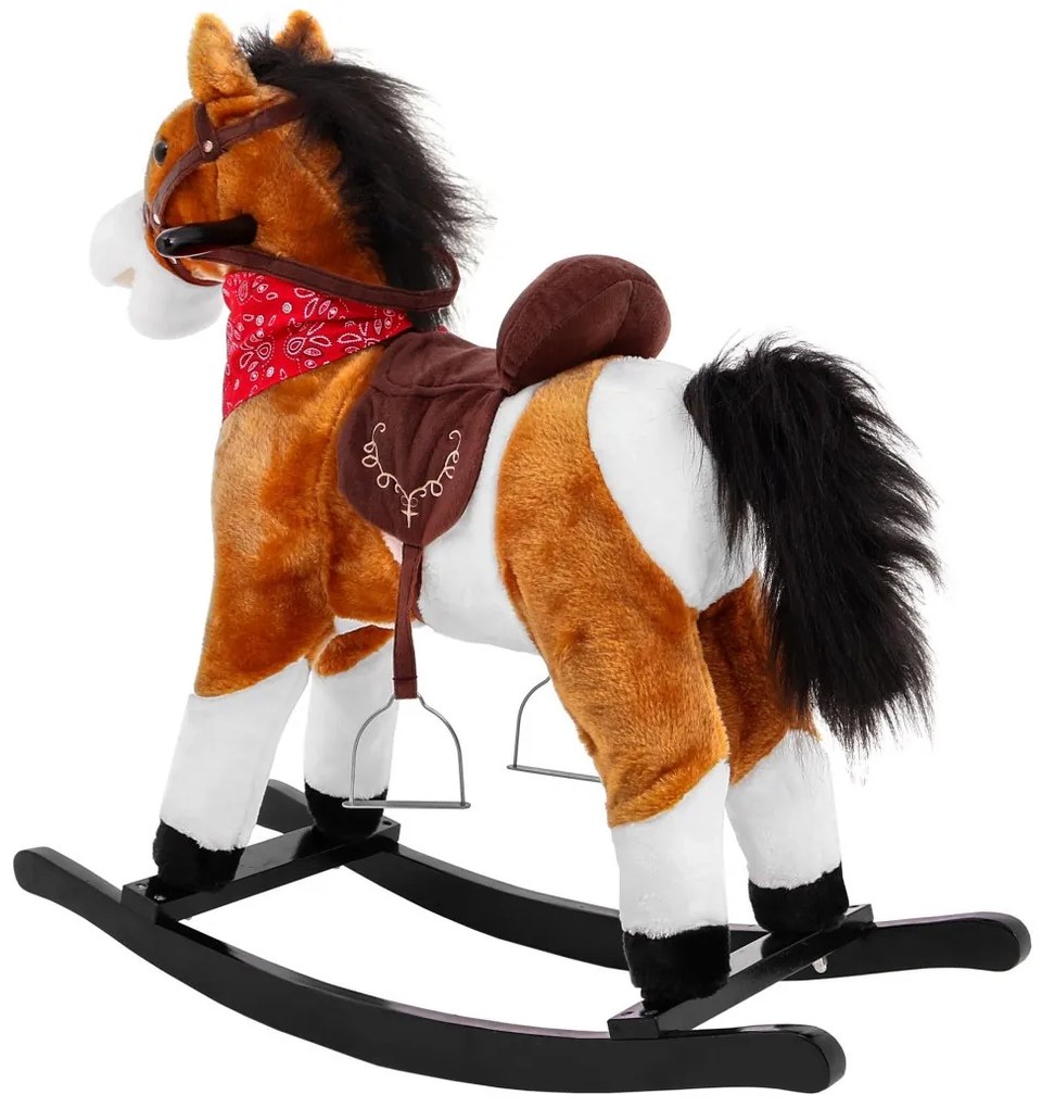 Hojdací kôň svetlohnedý