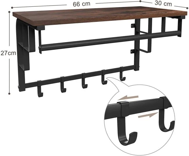 Nástenný vešiak LCR12BX