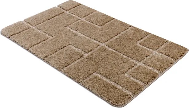 Kúpeľňový koberček SUPREME LINES línie, béžový