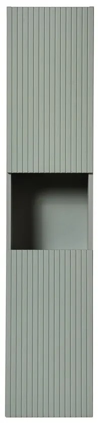 Vysoká koupelnová skříňka Line Reed Green D 80-03-2D zelená