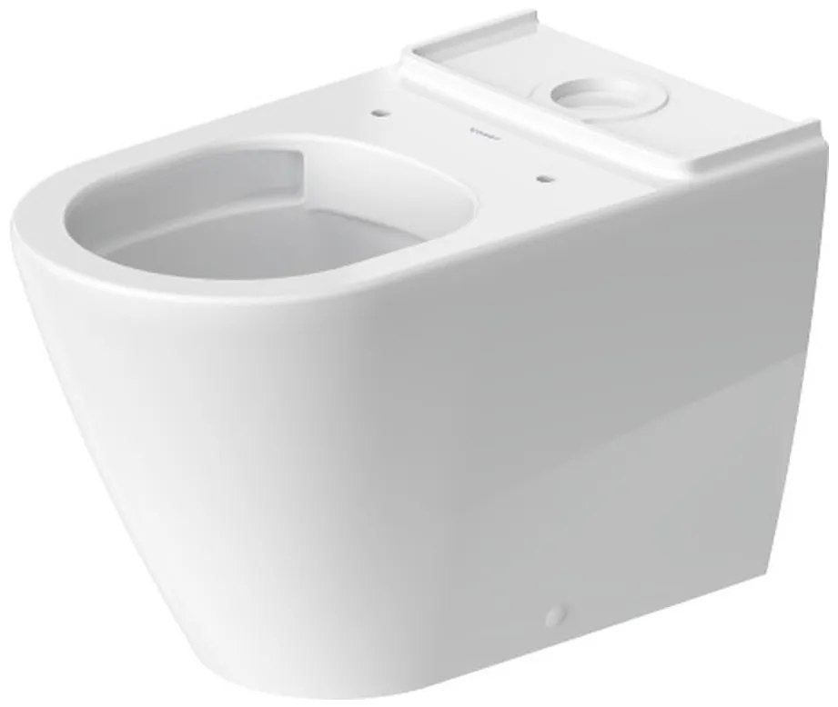 Duravit D-Neo - Stojace WC Kombi Duravit Rimless® 650x370 mm, biela 2002090000