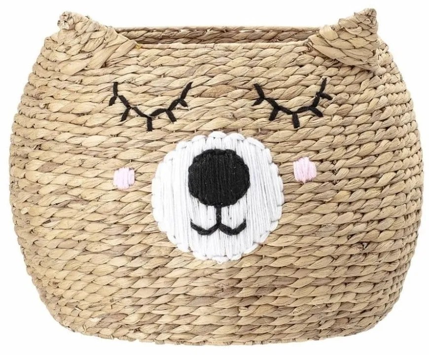 Detský úložný kôš z vodného hyacintu Bloomingville, ⌀ 50 cm