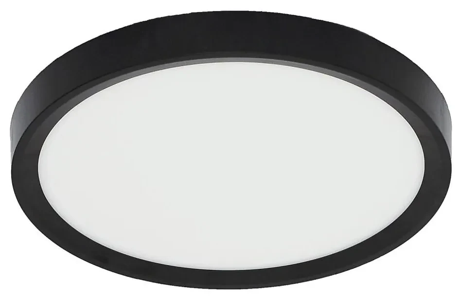 Fulgur s-42585-LED Stropné sviet. so senz. NOMY-S 18W/230V 3000/4000/6000K IP40 čierna FG42585